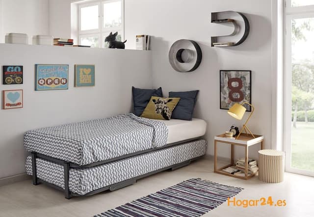 Thumbnail 1 de Hogar 24 Cama Nido Reforzada con 2 Somieres 🛏️ 90x190 cm