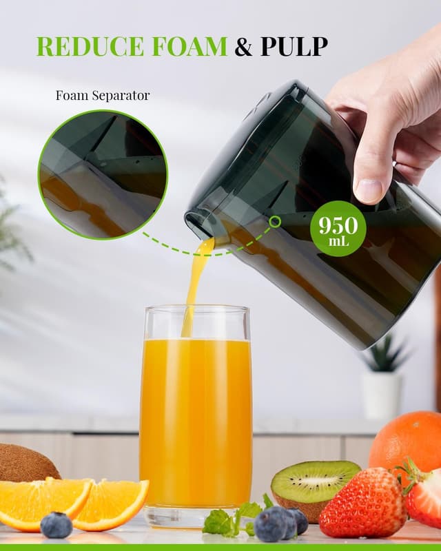 Detalle 1 de 800W Juicer Machine with 3 Speed Control