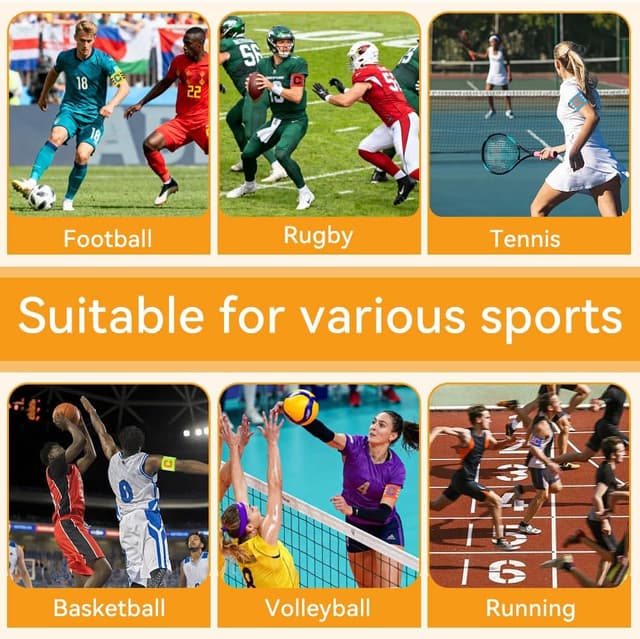 Thumbnail 6 de Ulluthu Kapitänsbinde verstellbar 4er Set