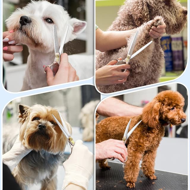 Detalle 2 de JASON forbici da toelettatura 7,5" 6in1