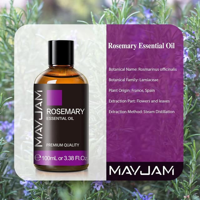 Detalle 2 de MAYJAM Rosemary Essential Oils 100ML