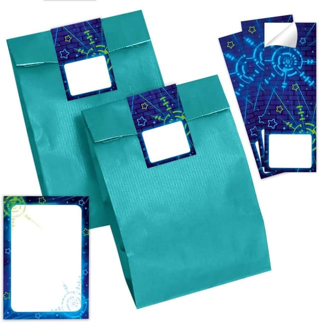 Thumbnail 6 de Minkocards 12 Geschenktüten Natur 14x22 cm