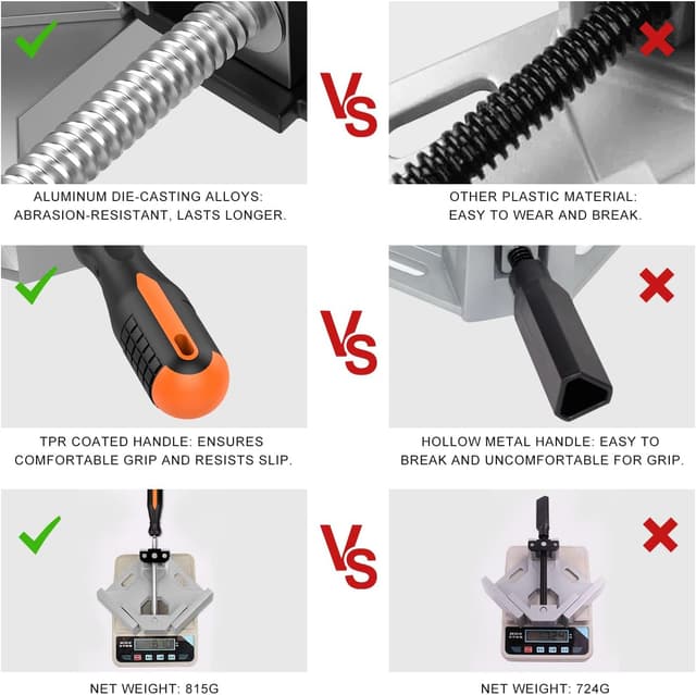Thumbnail 6 de Housolution 8-Pack Right Angle Clamp ⚙