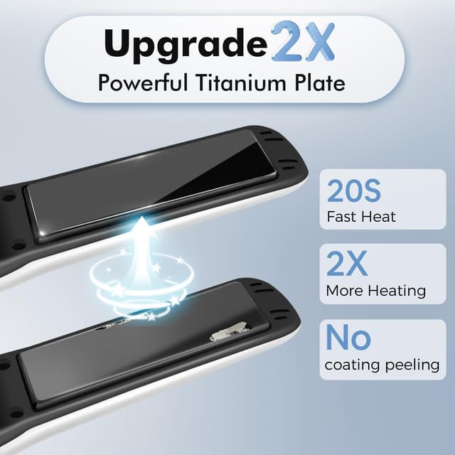 Detalle 2 de SUNMAY 2-in-1 cordless hair straightener 60W