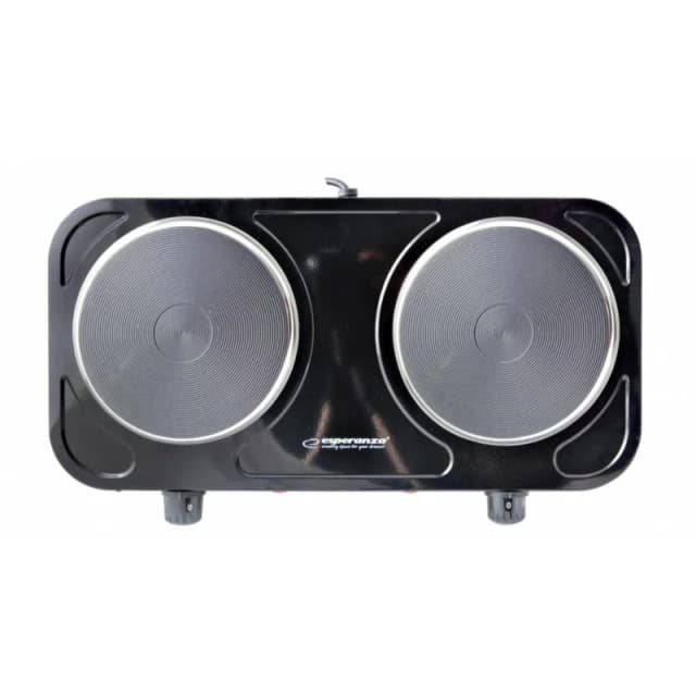 Detalle 2 de Esperanza EKH010K Placa eléctrica 2 zonas 2.000 W