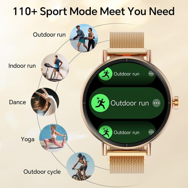 Detalle 2 de Fitness tracker smartwatch for women 1.27