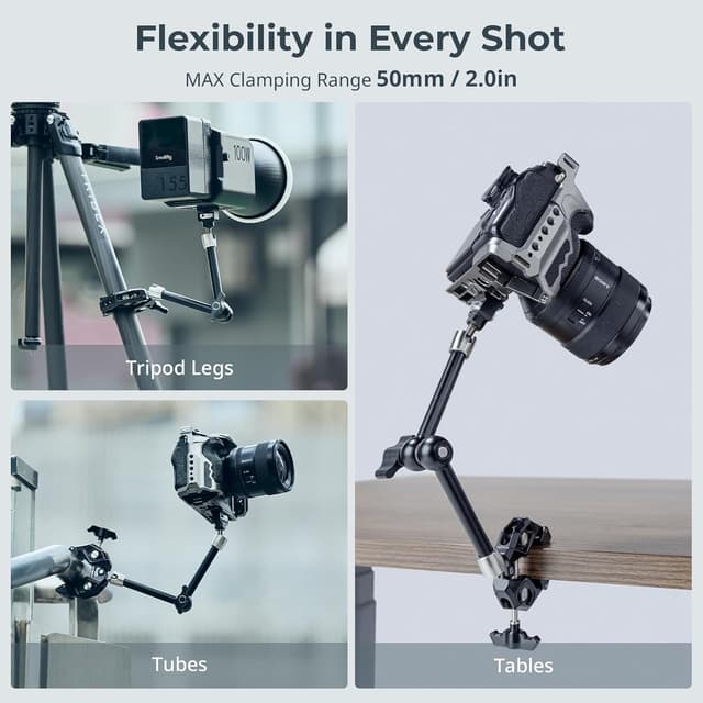 Thumbnail 6 de SMALLRIG 5312 Magic Arm Krallenklemme 1,5 kg