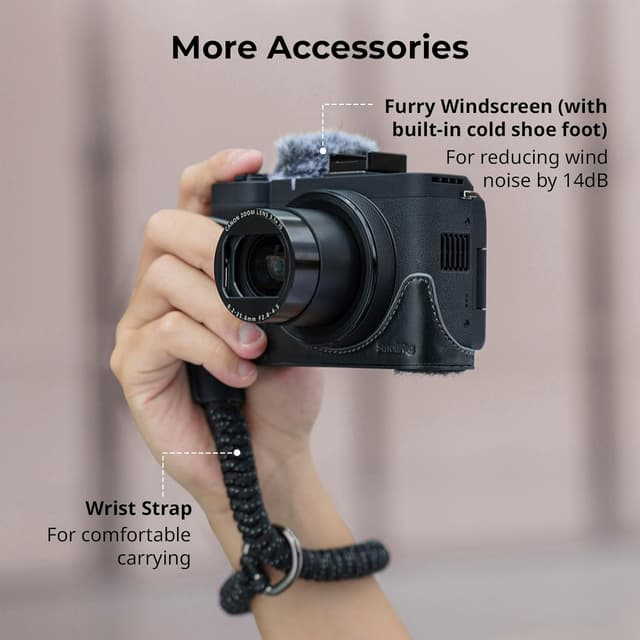 Thumbnail 1 de SMALLRIG Ledertaschen-Set Canon PowerShot V1