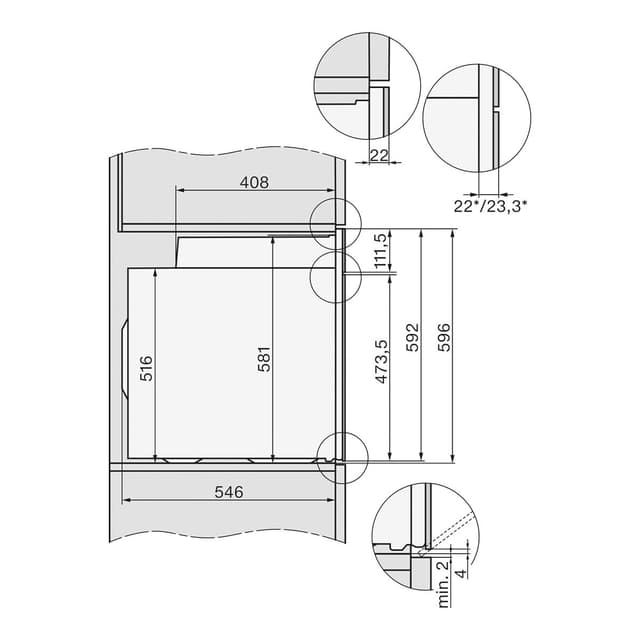 Thumbnail 4 de Miele H 7165 B con PerfectClean 🍽