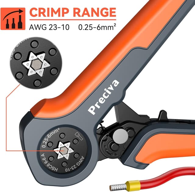 Thumbnail 1 de Preciva Ferrule Crimping Tool 0.25–6mm²