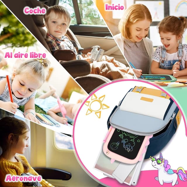 Thumbnail 5 de ORSEN LCD Schreibtafel 8,5 Zoll Einhorn Pink