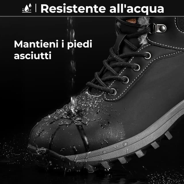 Thumbnail 3 de Mishansha Stivali da neve imbottiti uomo donna 36-48