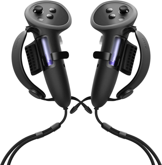 Detalle de KIWI design G4 Max impugnature per controller (compatibili Meta Quest 3/3S) per mani grandi