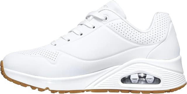 Detalle 2 de Skechers Uno Zapatillas mujer White Durabuck 36
