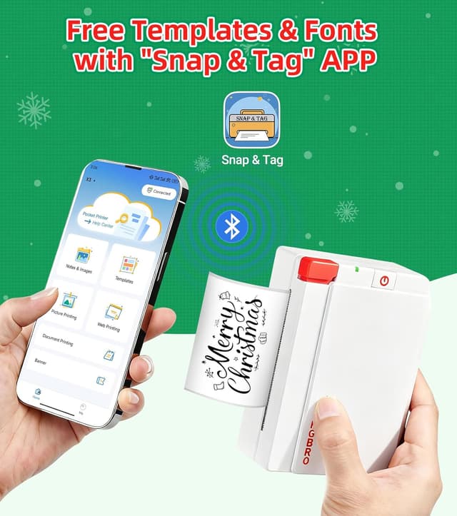 Thumbnail 4 de ORGBRO X3 Mini Bluetooth Sticker Printer