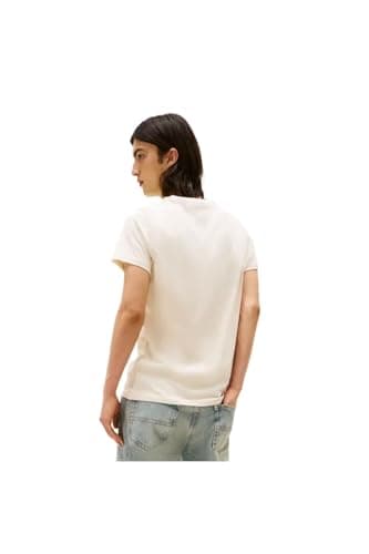 Detalle 2 de Tommy Jeans Camiseta TJM Original Beige 3XL