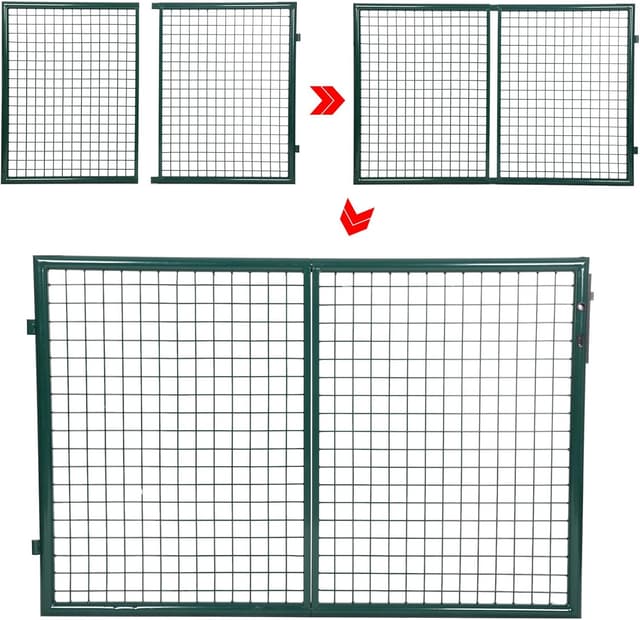 Thumbnail 5 de SONGMICS GGD300G Portillon de jardin 310 x 100 cm
