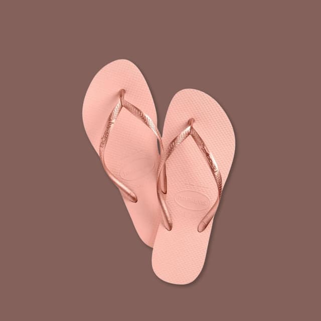 Detalle de Havaianas Slim women’s flip-flops with textured sole grip and support