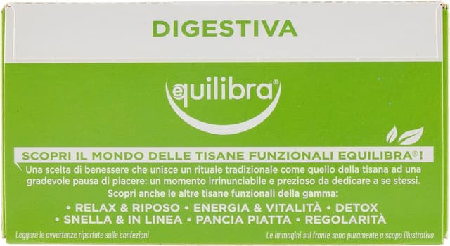 Thumbnail 6 de Equilibra Integratori Alimentari Tisane digestiva alle erbe (finocchio, anice e menta), 3 confezioni da 15 filtri