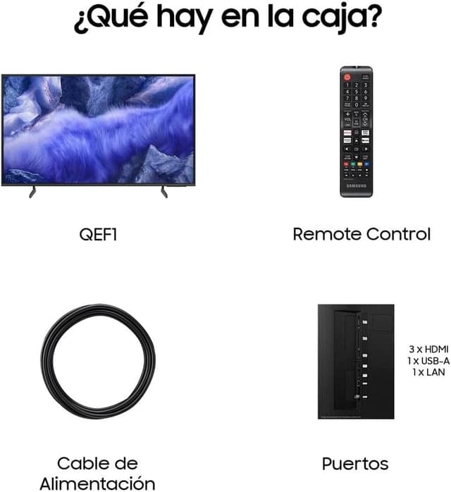 Thumbnail 8 de Samsung QE1F 55" QLED 4K Smart TV con Vision AI y Color Plus 🎥