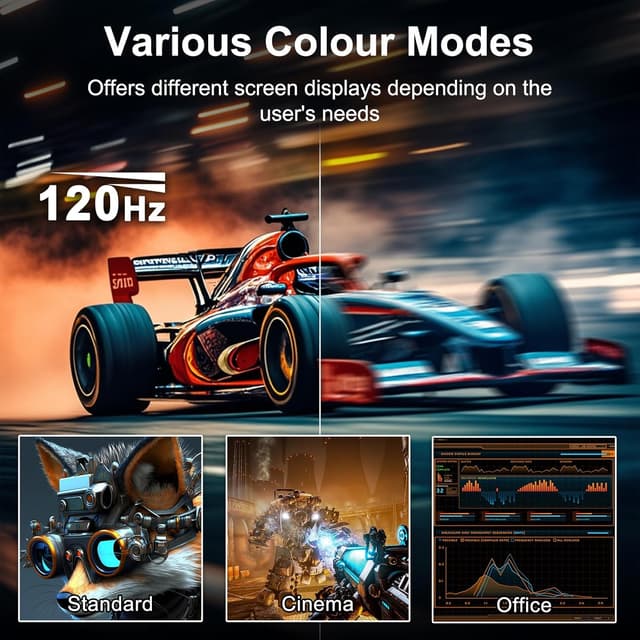 Detalle 2 de Minifire curved 120Hz monitor, 27 inch