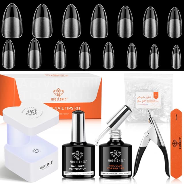 Detalle de modelones X Nail Gel Kit 510 pcs ๐