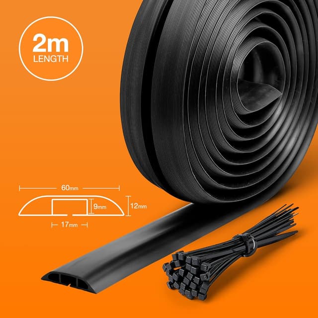 Detalle de Deeba UK Floor Cable Cover 2m