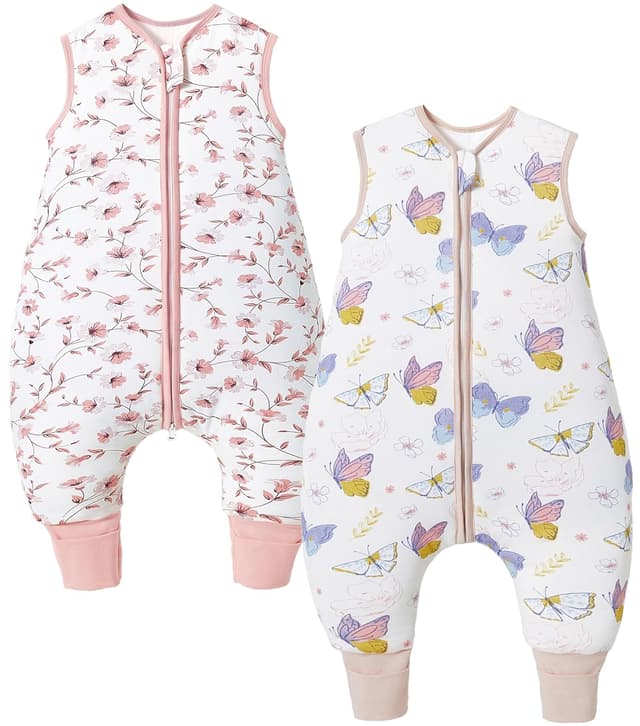 Imagen de Teechodina Schlafsack Füße 80–100 cm 2er Pack 2,5 Tog en OfertitasTOP