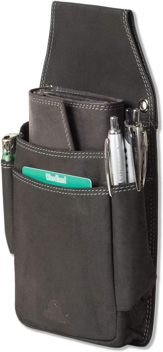 Detalle de Woodland Robustes Kellnerbörsen-Holster
