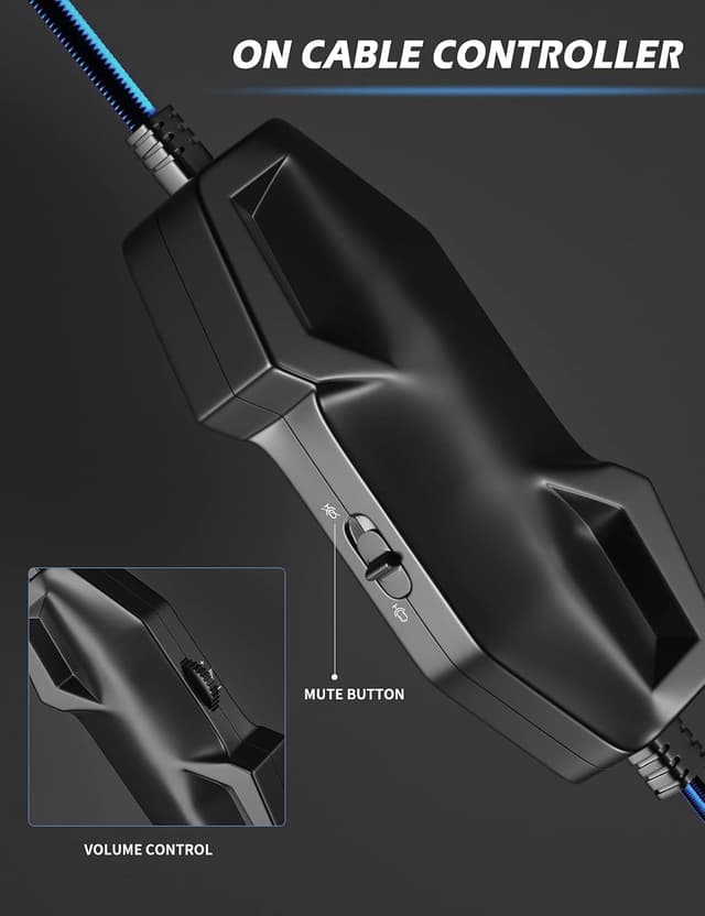 Thumbnail 6 de ZIUMIER Gaming Headset for PC and Consoles