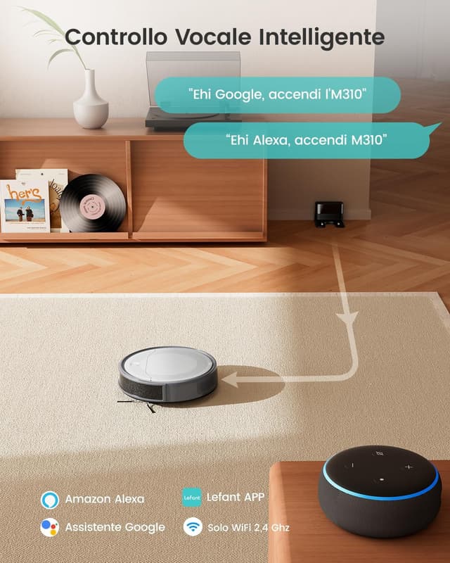 Thumbnail 6 de LEFANT M310 Robot Aspirapolvere 4500Pa
