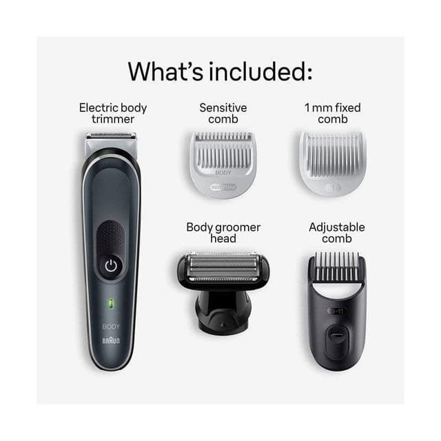 Detalle 2 de Braun Body Groomer Series 5 BG5360 afeitadora corporal inalámbrica