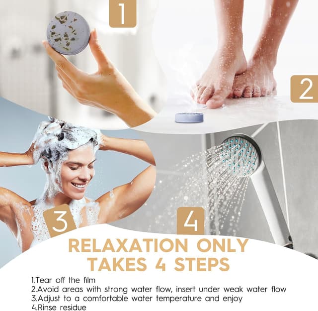 Thumbnail 4 de BLRIET Shower Steamers Aromatherapy 8 Pack