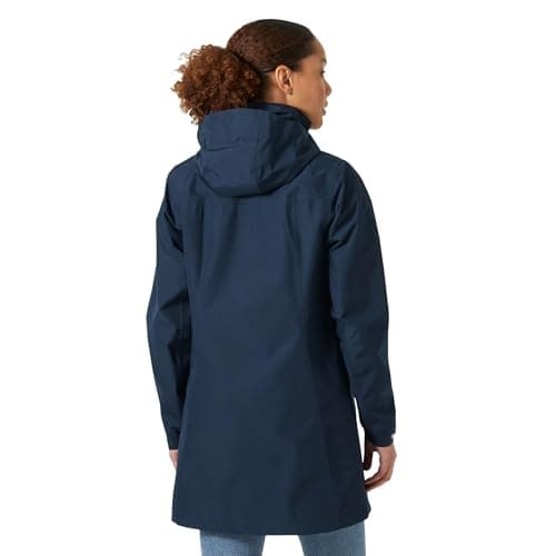 Detalle de Helly Hansen Aden Abrigo impermeable 1x S azul marino