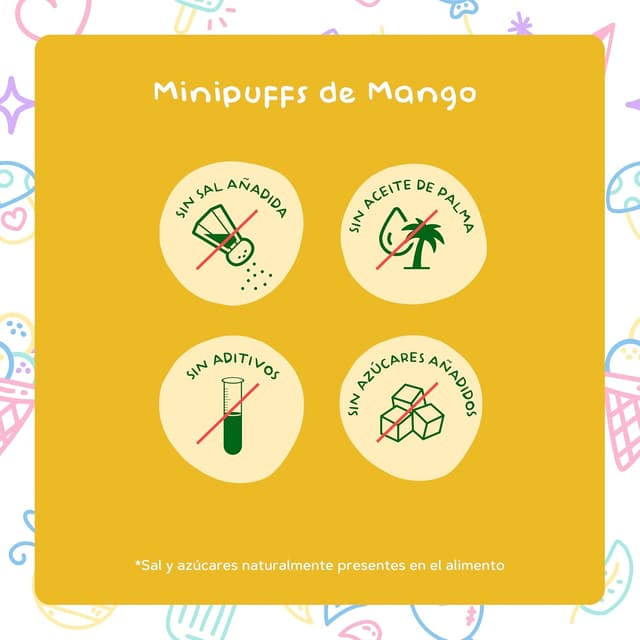 Thumbnail 5 de Hero Solo Minipuffs de Mango 🍃 Bio y Ecológicos, Pack de 10