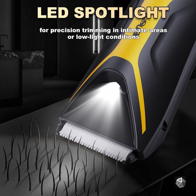 Detalle de Favrison Body Hair Trimmer with IPX7