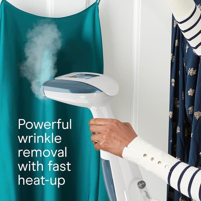 Thumbnail 6 de Conair Turbo ExtremeSteam 1875W Handheld Garment Steamer for Clothes (Blue) — Portable fabric steamer