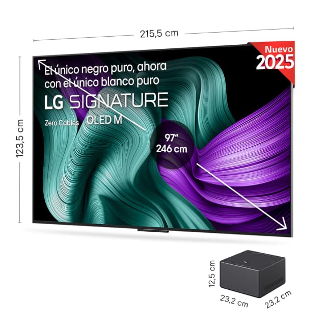 Detalle 2 de LG OLED97M59LA 97" TV OLED evo
