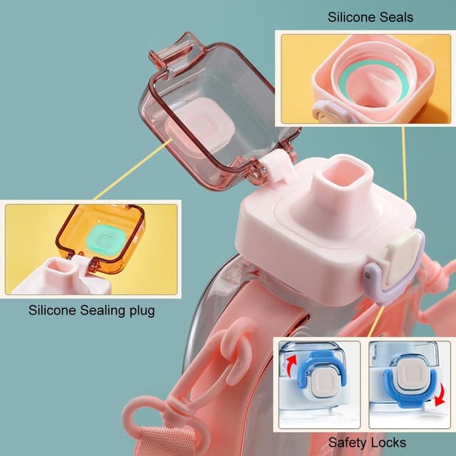 Thumbnail 5 de DSYSC Sports Water Bottle 750 ml — leakproof bottle 🚰