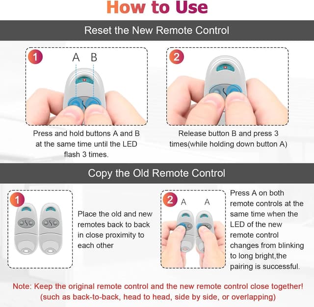 Thumbnail 4 de Telecomando per cancello C@me 433,92 MHz a 2 canali (EV-/NA-/EE) con portachiavi