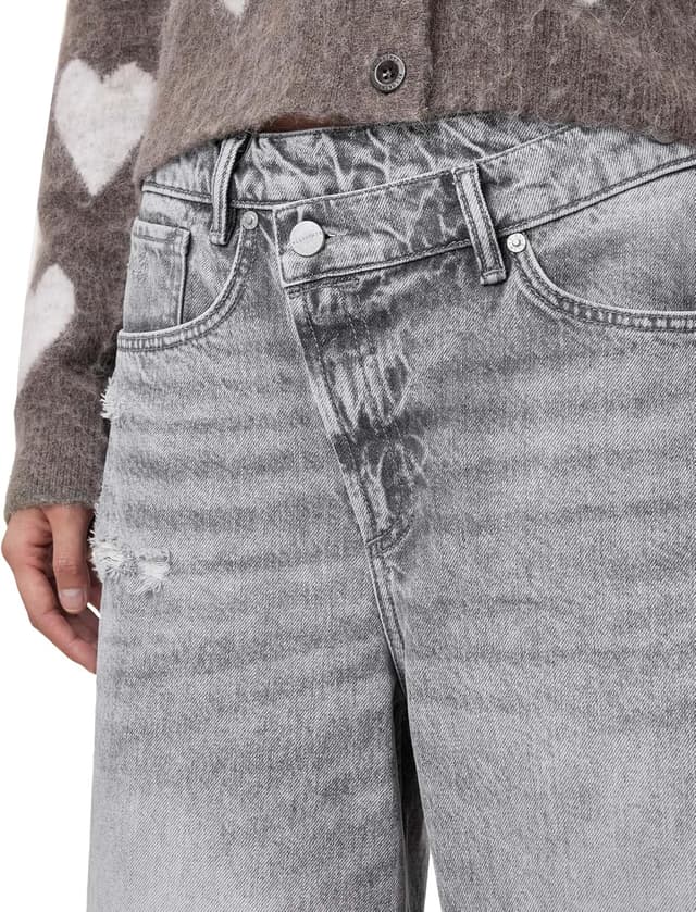 Detalle de AllSaints AKI Crossover Jean women's jeans