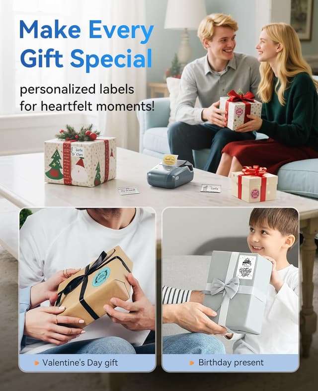 Detalle de NIIMBOT B1 Bluetooth 2-inch label printer 🖨