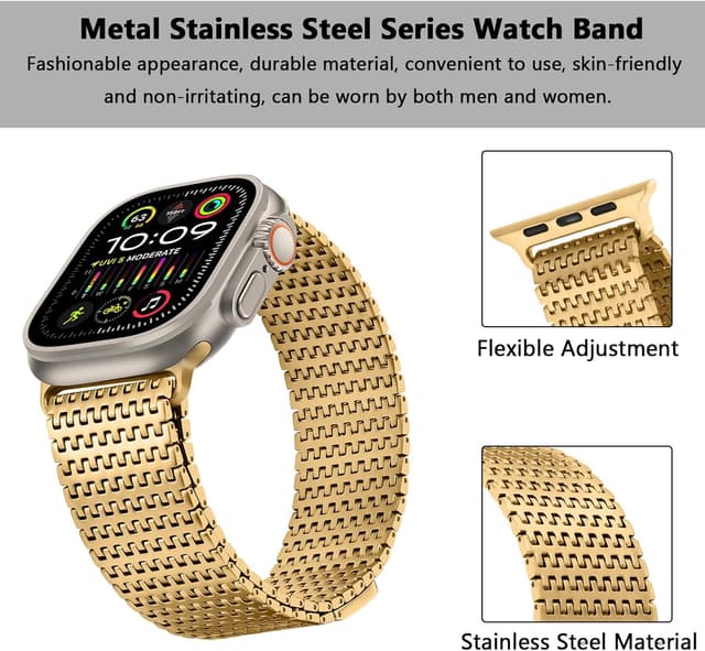 Detalle 2 de Anlinser Apple Watch Armband Magnet 49 mm