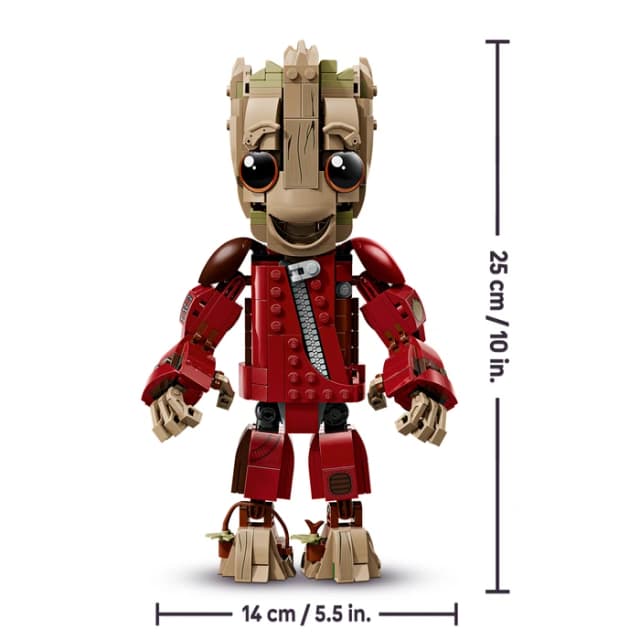 Thumbnail 4 de Lego Marvel Groot Ravager-Outfit 76341