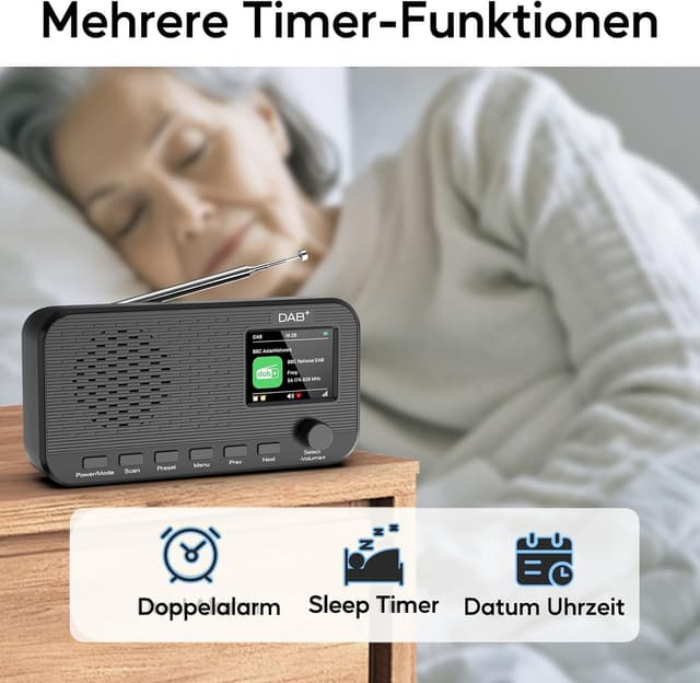Thumbnail 5 de OiDiPi DAB Radio 2,4-Zoll