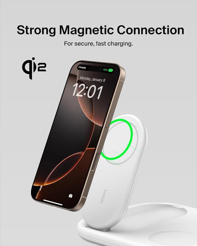 Detalle 2 de Belkin 3-in-1 MagSafe Charger