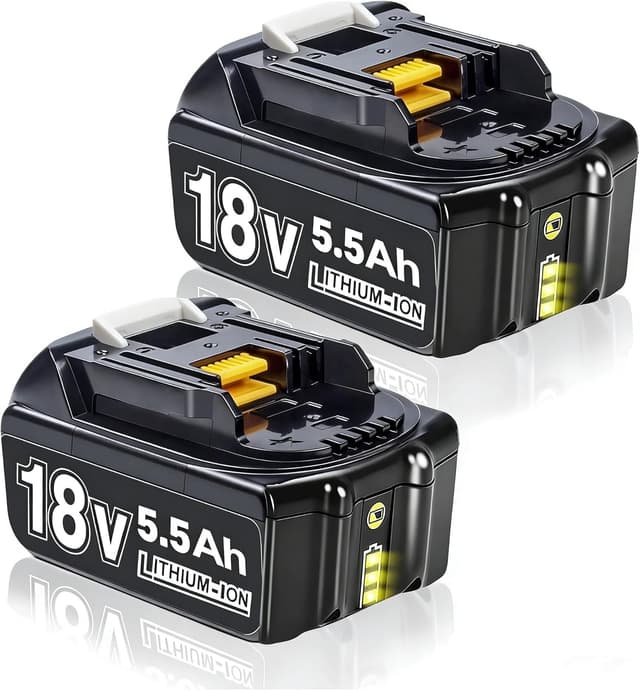 Detalle de 18V Ersatzakku mit 5.500 mAh für Makita