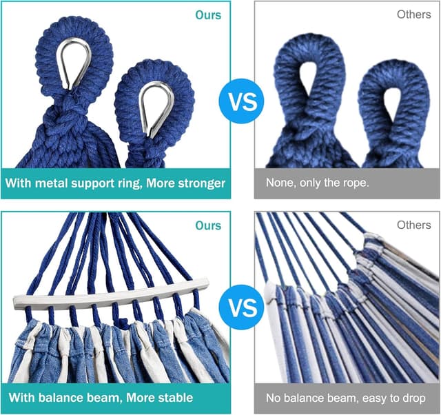 Thumbnail 3 de MOSFiATA 275x155cm Hammock 550 lb capacity