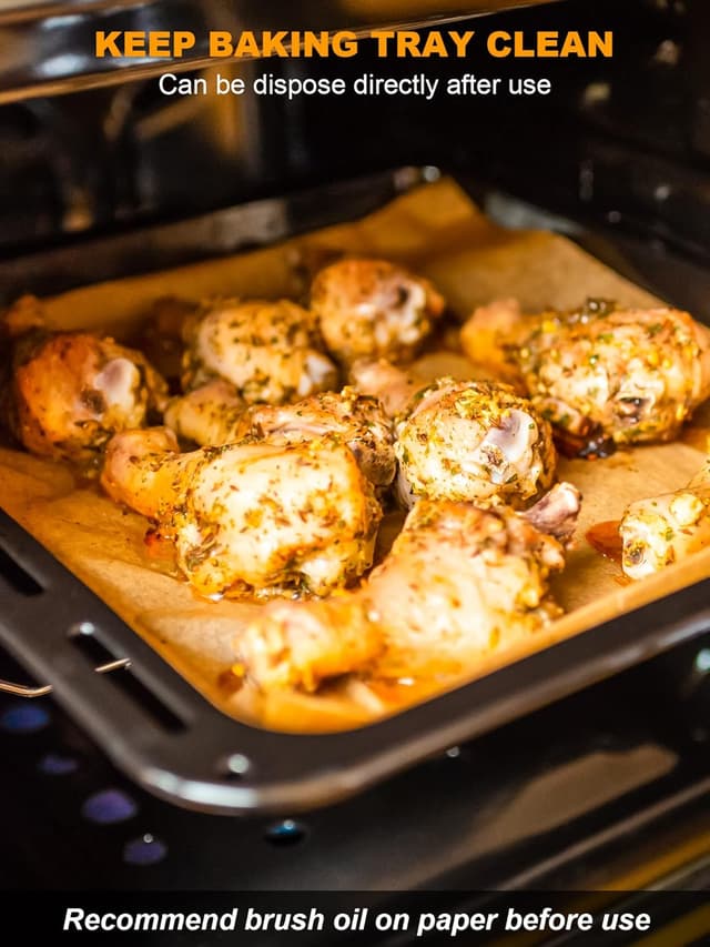 Thumbnail 2 de SMARTAKE 200 Pcs Parchment Paper 12x16 Inches 🍽