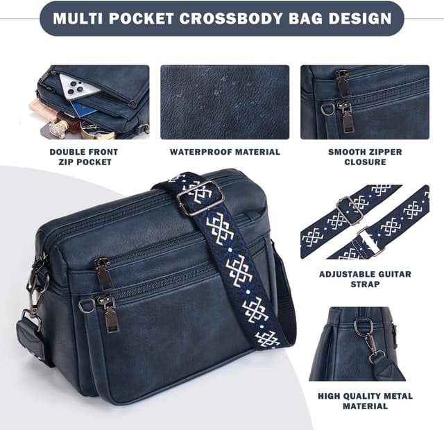 Thumbnail 4 de MUIIKOLA Borsa a tracolla in pelle 22 cm